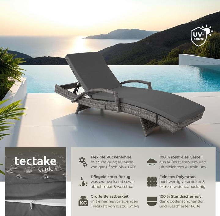 Actual product image tectake Océane (190 cm)