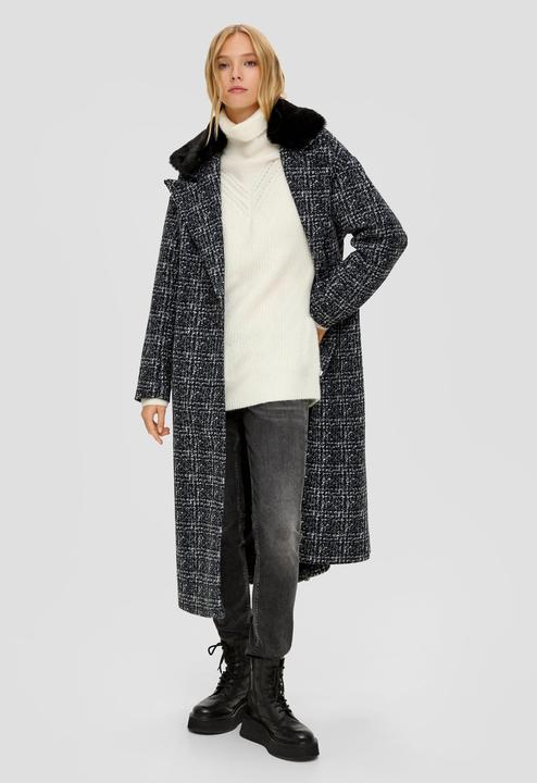 Actual product image s.Oliver Strickpullover Strickpullover aus Wollmix (XL)