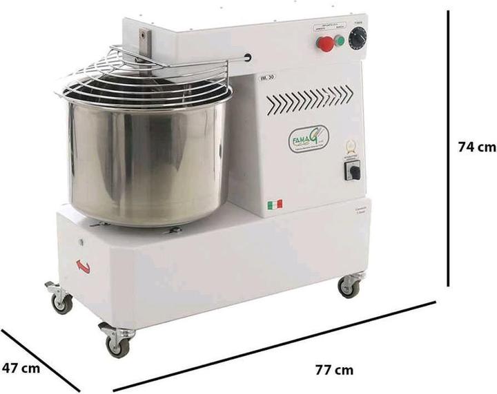 Actual product image Famag IM 40400 1 spiral mixer38 kg (1100 W)