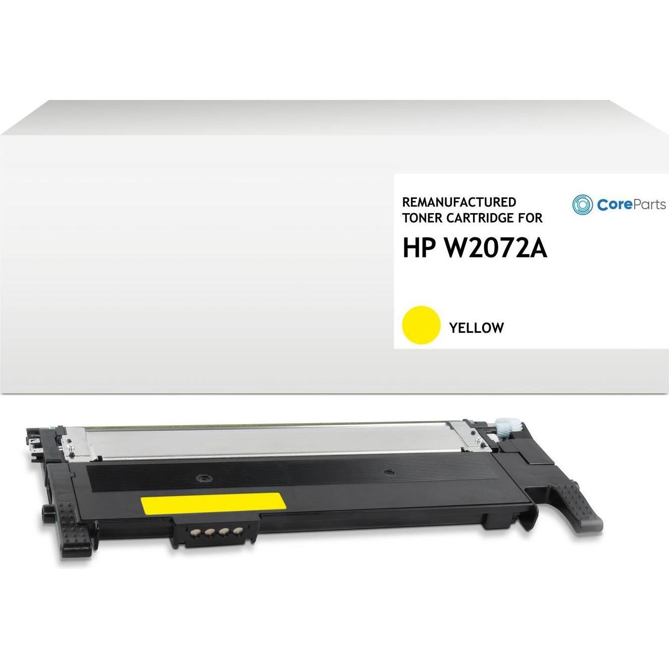 CoreParts, Toner, Toner Yellow for HP, Pages: (Y)