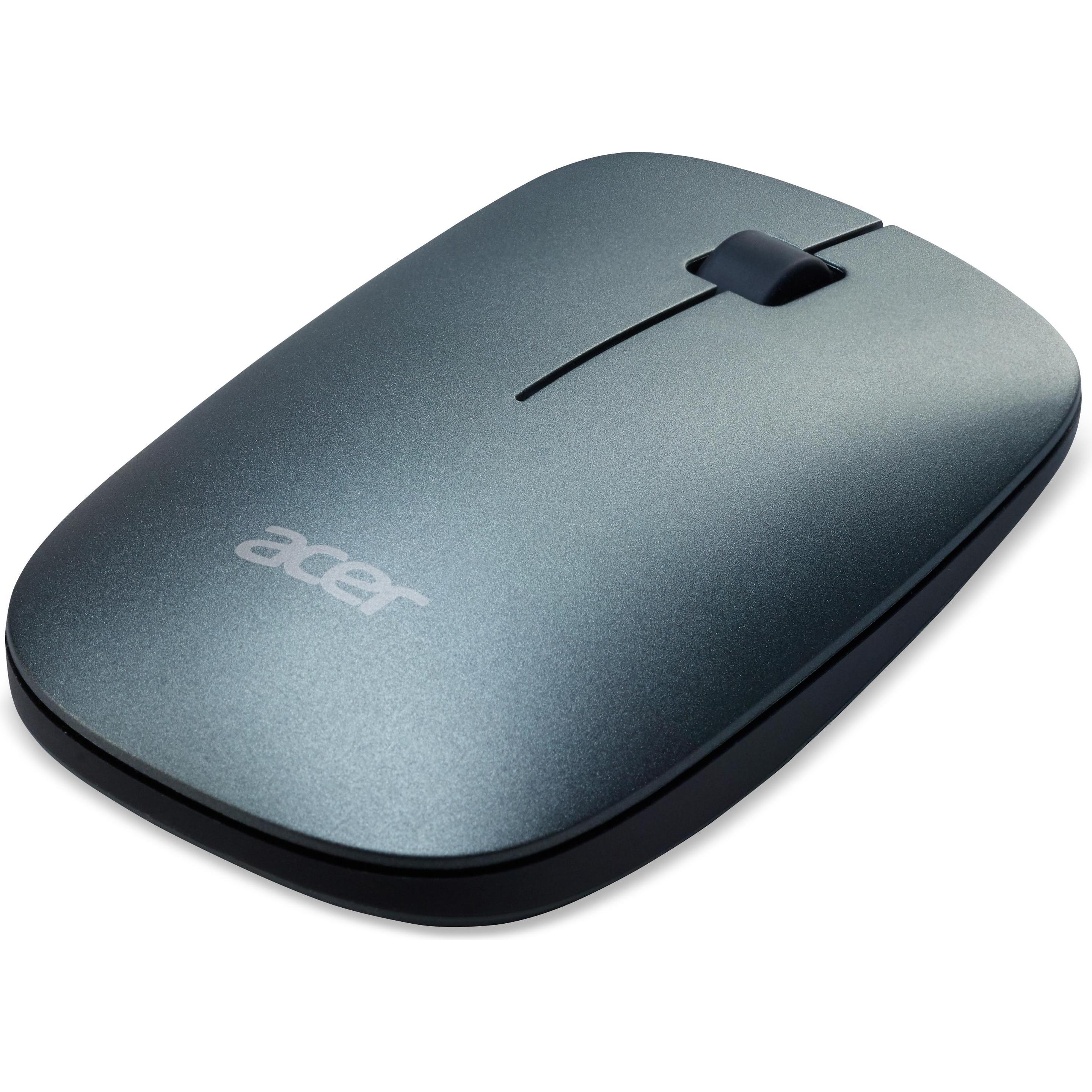 Thumbnail - Acer AMR020 Maus Beidhändig RF Wireless Optisch 1200 DPI (Kabellos), Maus, Grau