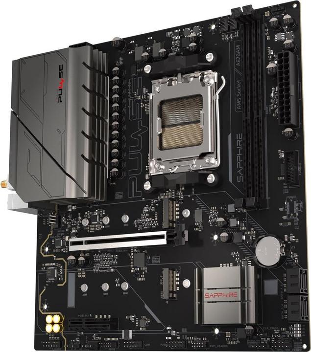 Actual product image Sapphire PULSE A620AM 1xHDMI 1.4 1xDP 1.2 (AM5, mATX)