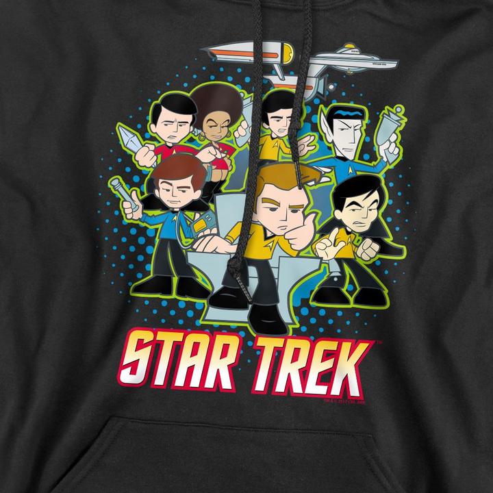 Produktbild Star Trek Quogs Kapuzenpullover (L)