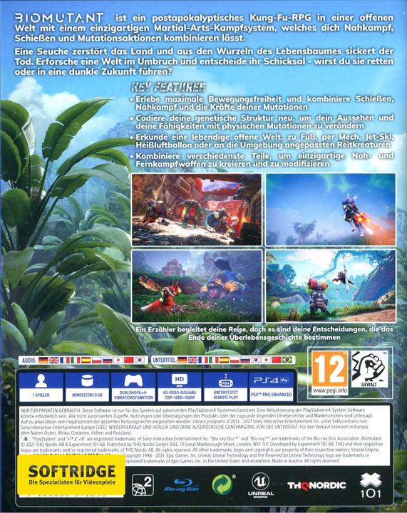 Produktbild THQ Biomutant (PS4, EN)