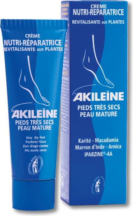 Image du produit Akileïne AKILEINE Bleu NutriRepair Crème pour les pieds Tb 75 ml (Crème et gel pour les pieds, 75 ml)