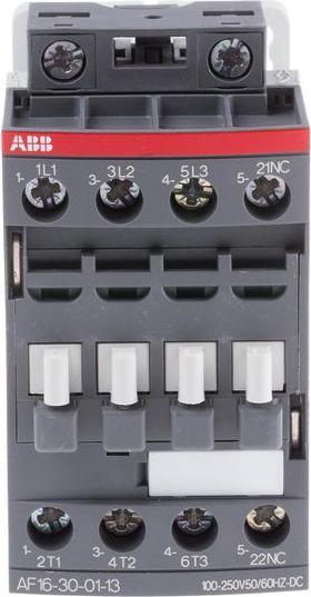 Actual product image ABB STOTZ-KONTAKT Contactor 100-250VAC/DC AF16-30-01-13