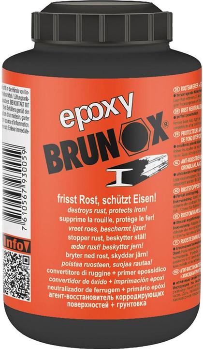 Brunox Convertisseur de rouille époxy et apprêt