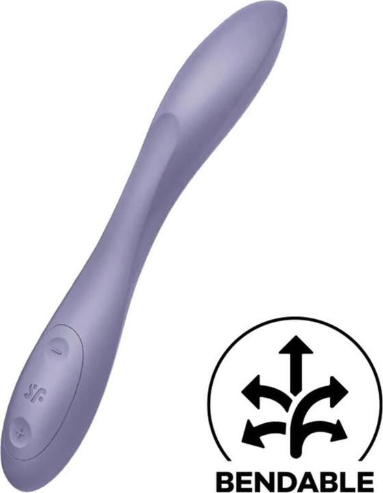 Actual product image Satisfyer G-Spot Flex 2 - Dark Violet
