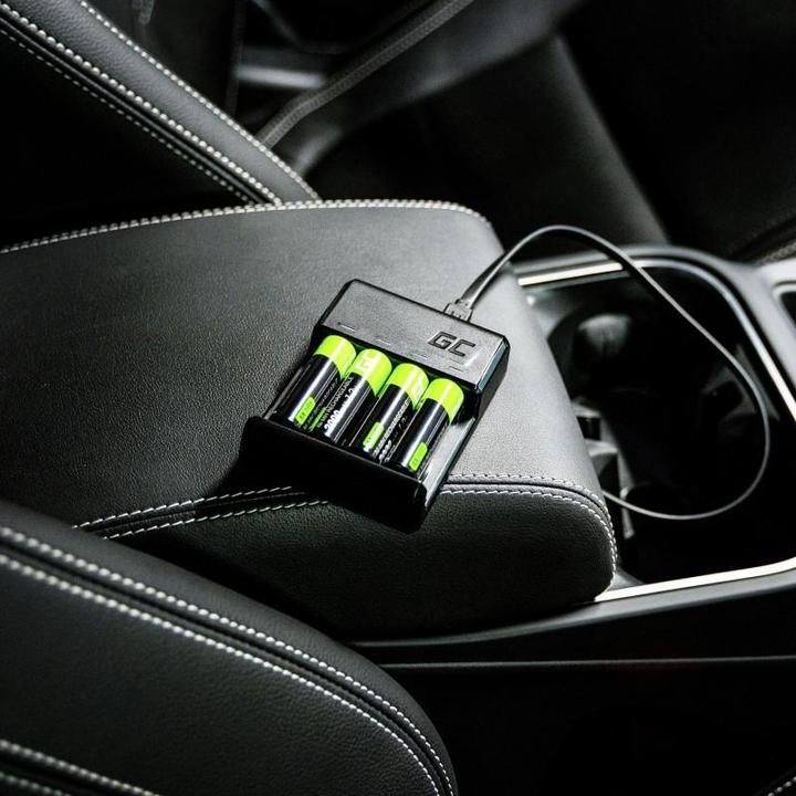 Image du produit GreenCell VitalCharger (GRSETGC01) (4 pcs, AA, 2000 mAh, Piles rechargeables + chargeur)