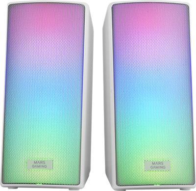 Image du produit Mars Gaming Enceintes Bluetooth Ms-Rgb2 (Blanc)