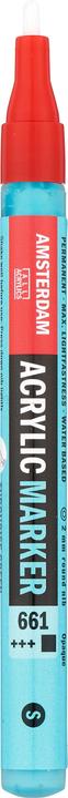 Actual product image Amsterdam Acrylic marker S 1 piece, turquoise (1 x)