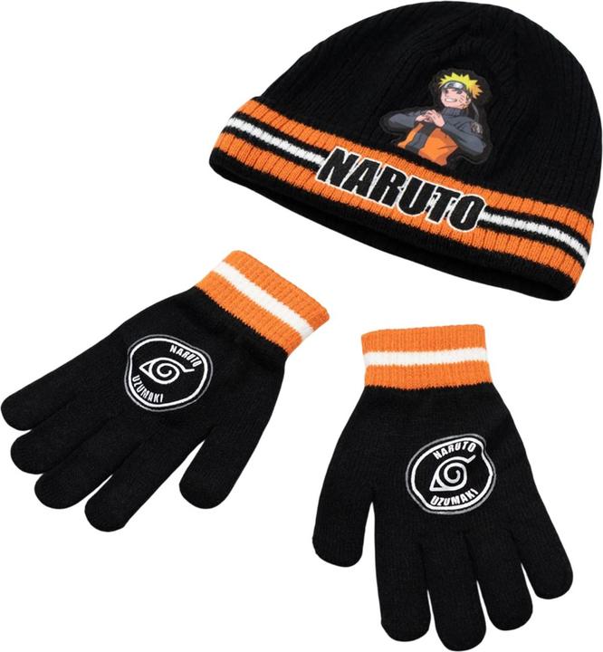 Image du produit Naruto Shippuden - Ensemble bonnet et gants - Garçon (Taille unique)