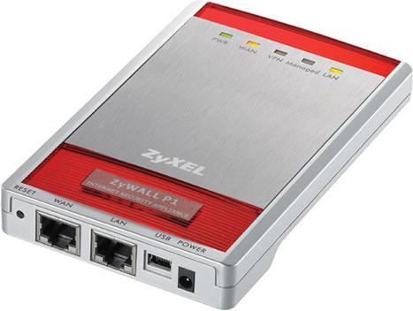 Actual product image Zyxel ZyWALL P1, mobile firewall with VPN tunnel