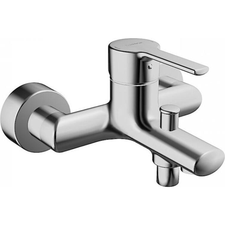 Hansa, Badarmatur, Hansaronda Wannen- und Brausearmatur, mit Sicherungseinrichtung, Ausladung: 163mm, 03742173