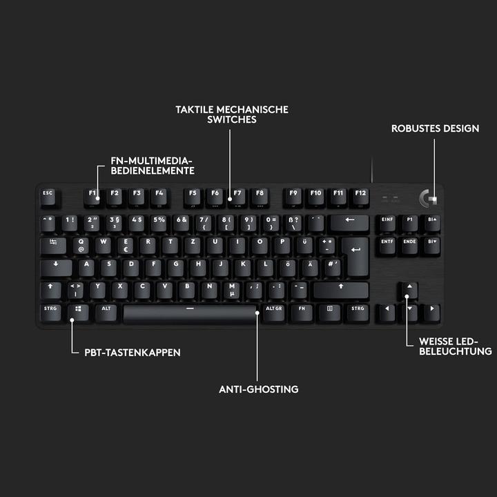 Actual product image Logitech G413 (DE, Cable)