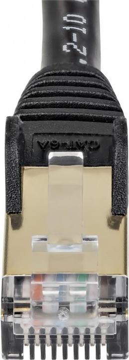 Produktbild StarTech Patch Cable Cat6a 2m Black (STP, CAT6a, 2 m)