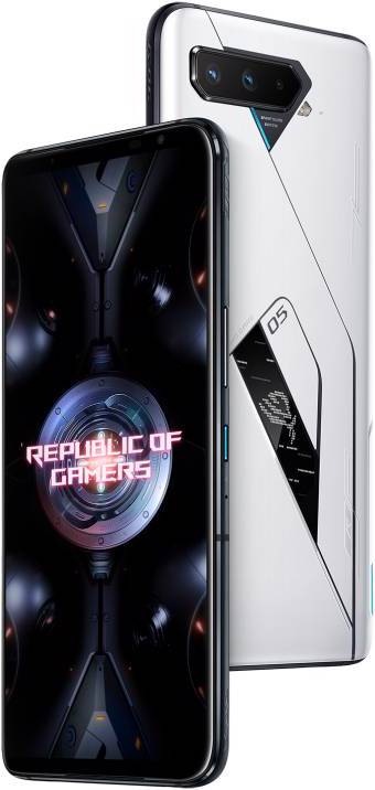 Actual product image ASUS ROG Phone 5 Ultimate (512 GB, Storm White, 6.78", Dual SIM, 64 Mpx, 5G)