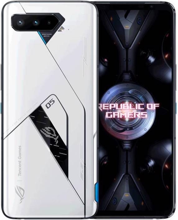 Actual product image ASUS ROG Phone 5 Ultimate (512 GB, Storm White, 6.78", Dual SIM, 64 Mpx, 5G)