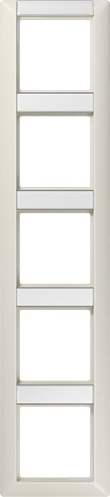 Actual product image JUNG Mounting frame 5f ws glz AS / AS 500 BSF AS585NA