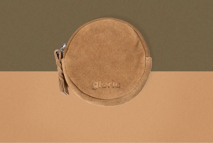 Actual product image Gloria Geldbeutel VISHNU Braun rund