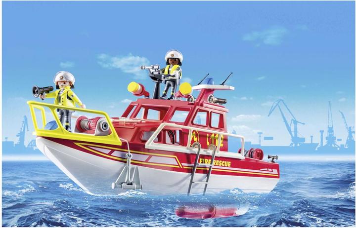 Produktbild Playmobil Feuerlöschboot (71598, Playmobil City Action)
