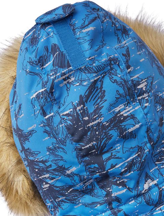 Actual product image Reima tec reflective winter jacket Sprig Soft Navy (104)