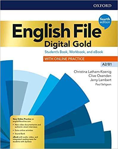 English File Digital Gold Pre-Intermediate Digital Gold Student's Book / Workbook with Key Pack (Inglese, Collettività, 2019)