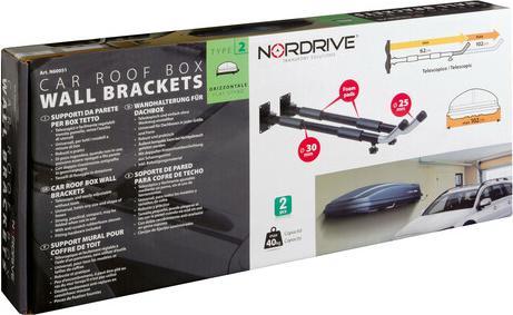 Produktbild Nordrive Paar Wandhalter für Dachbox