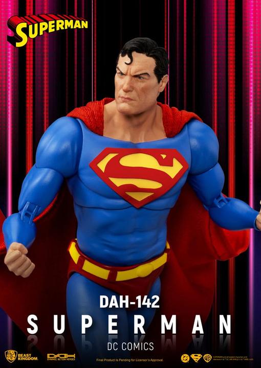 Actual product image Beast Kingdom DC Comics Actionfigur Superman 20 cm