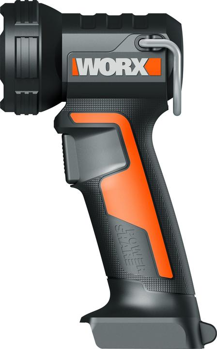 Produktbild Worx WX025.9 20 V Akku LED-Taschenlampe (19.20 cm, 350 lm)