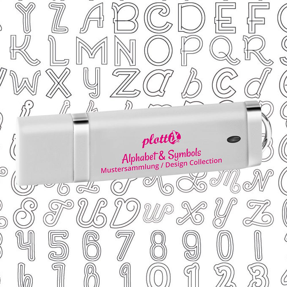 PlottiX Designstick Alphabet & Symbols