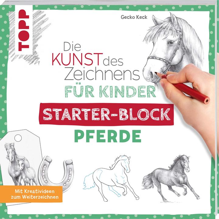 L'art du dessin pour les enfants Starter-Block - Chevaux