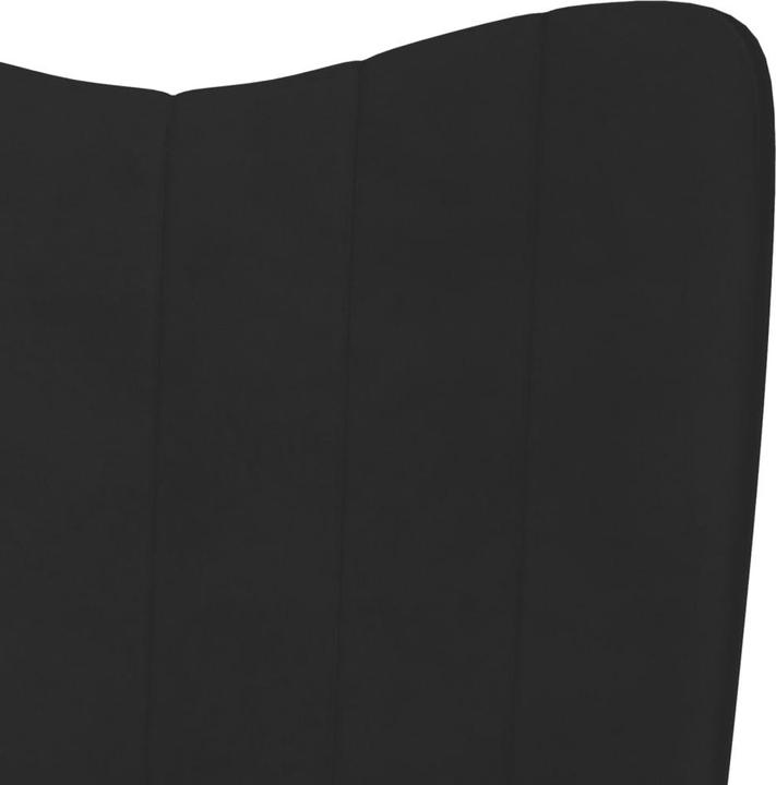 Actual product image vidaXL Schaukelstuhl mit Hocker
