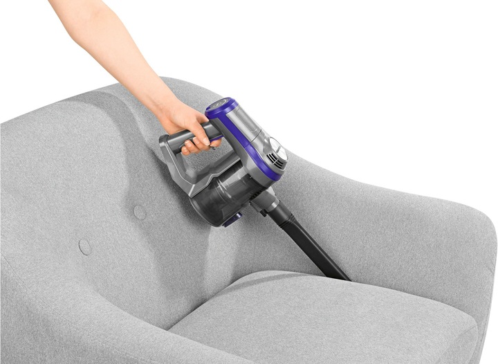 Produktbild CleanMaxx Akku-Hand- und Stielsauger Plus Anthrazit/Lila