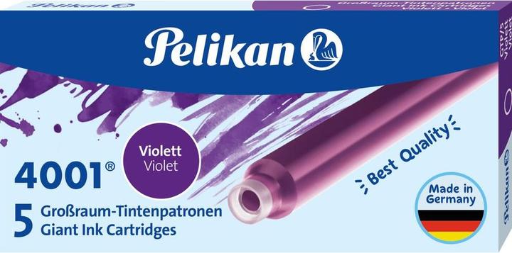Image du produit Pelikan Cartouche de grande capacité 4001 (5 pièce(s), Violet)
