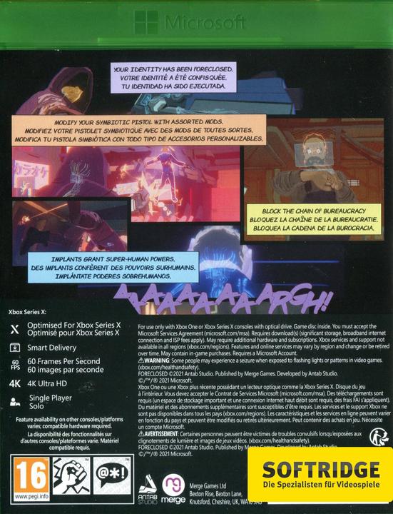 Produktbild Merge Games Foreclosed (Xbox Series X, EN)