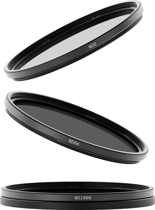 Actual product image Urth 67mm ND8, ND64, ND1000 Lens Filter Kit (Plus+) (67 mm, Neutral density filter)