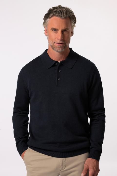 Produktbild Boston Park Strick-Poloshirt, Langarm, bis 84/86 (56)