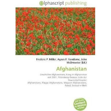 Afghanistan, Fachbücher von Agnes F. Vandome, Frederic P. Miller, John McBrewster