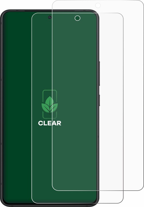 Actual product image ScreenLeaf Screen Protector sustainable Screen Protection, clear, anti-scratch (2 Piece, ASUS ROG Phone 9)