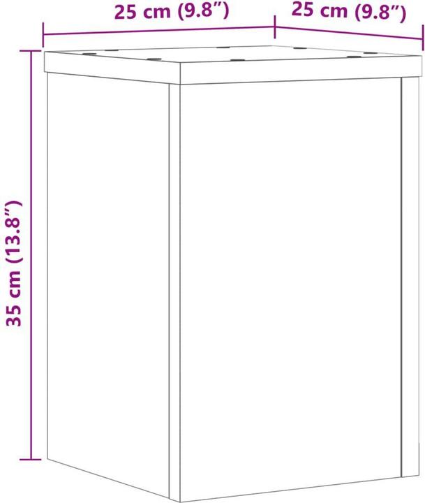 Image du produit vidaXL Pflanzenständer 2 Stk.