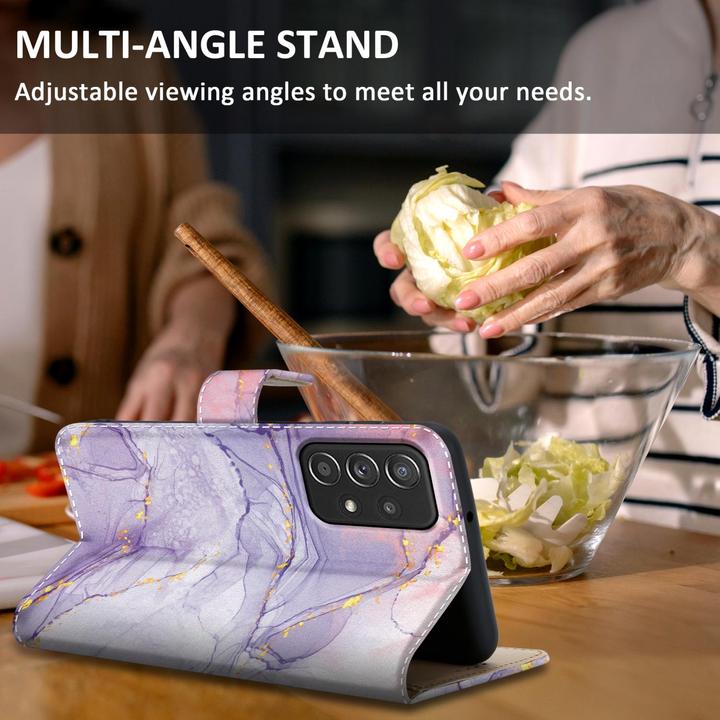 Actual product image Cadorabo Book cover with print (Samsung Galaxy A52, Samsung Galaxy A52 5G, Samsung Galaxy A52s 5G)