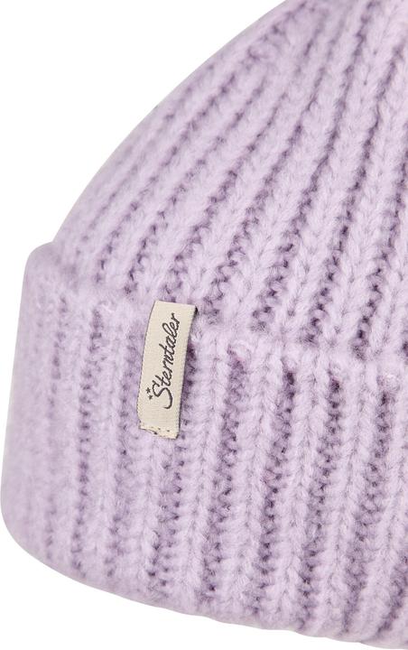 Actual product image Sterntaler Strickmütze soft touch Flieder Gr. 53 (53)