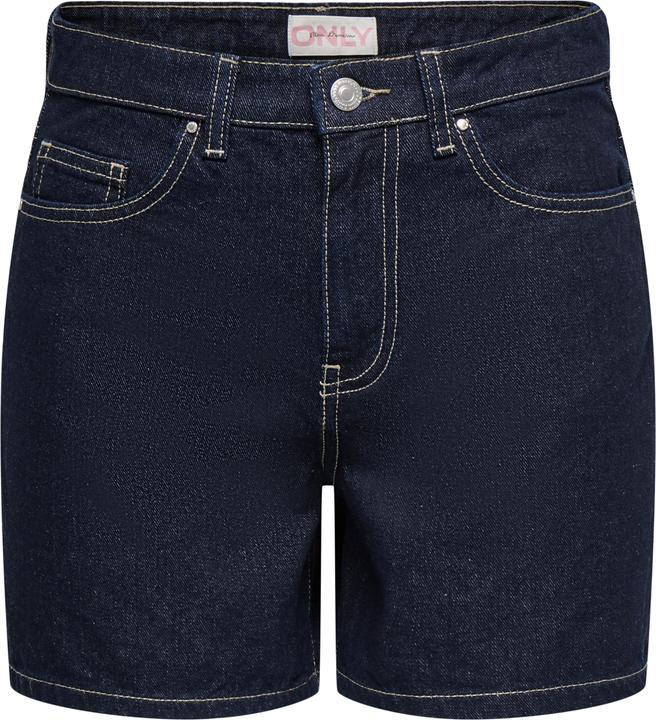 Only ONLPHINE Hohe Taille Normal geschnitten Jeans-Shorts Jeans-Shorts