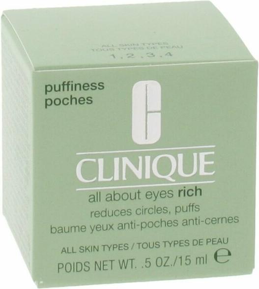 Actual product image Clinique All About Eyes Rich (Eye Care Cream, 15 ml)