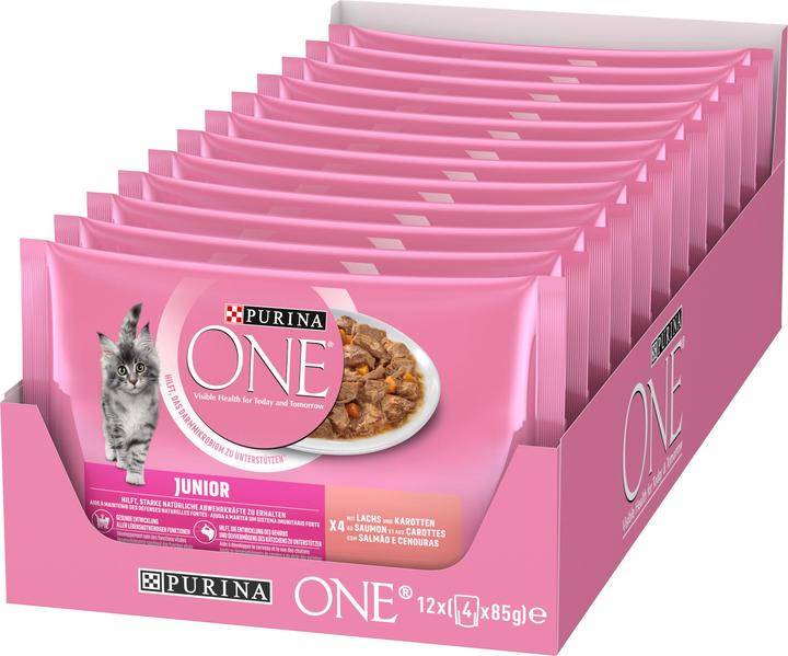 Actual product image Purina ONE Junior (Junior, 4 pcs., 85 g)