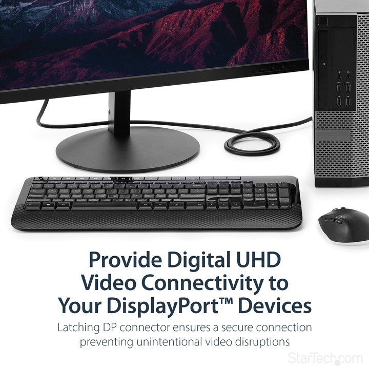 Produktbild StarTech DisplayPort — DisplayPort (1.80 m, DisplayPort)