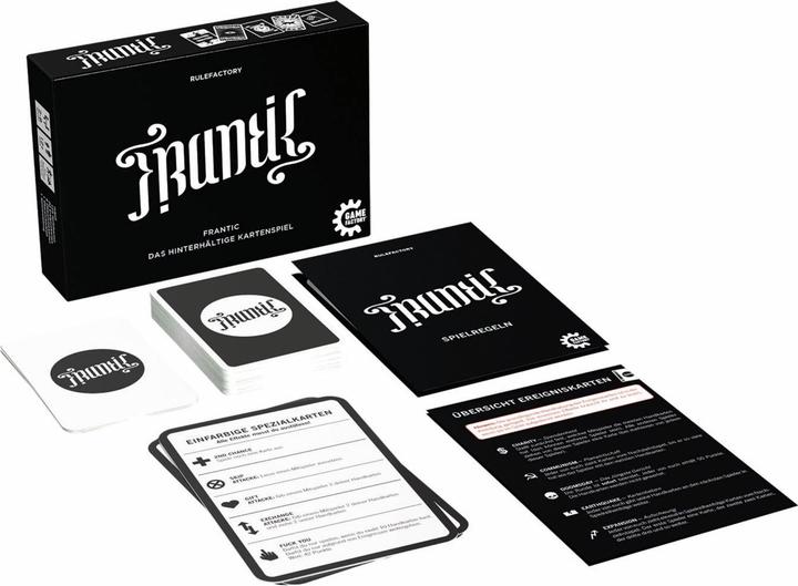 Produktbild Game Factory Frantic (DE Version) (Deutsch, 2 - 8 Spieler)