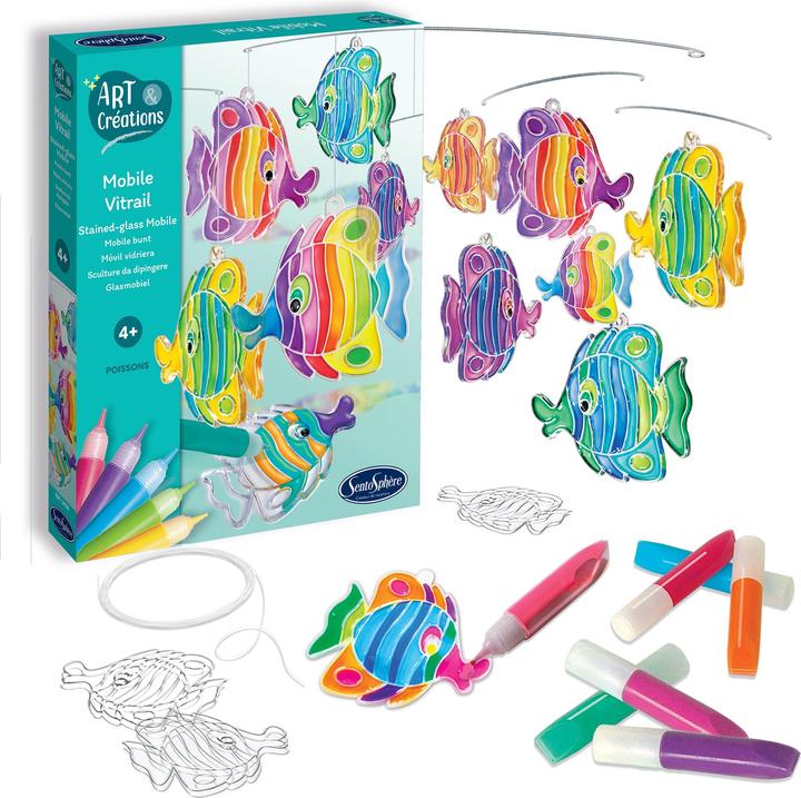 Actual product image Sentosphere Mobile Fish Craft Set