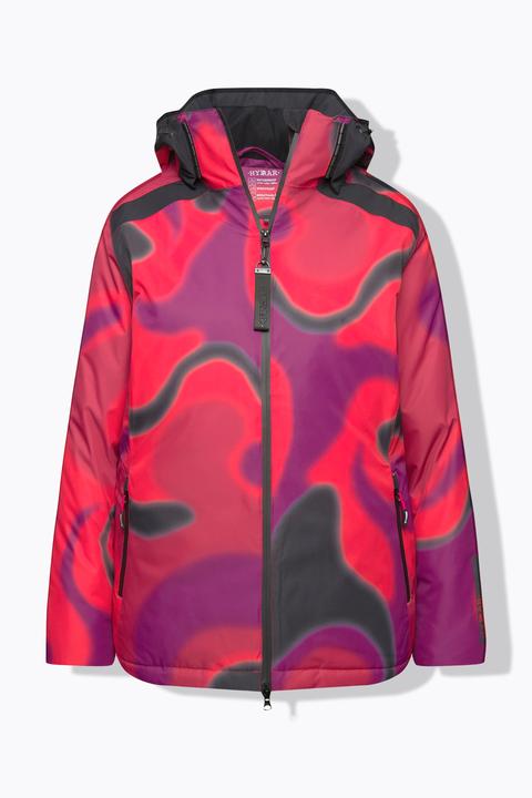 Actual product image Ulla Popken HYPRAR Performace Abstract Print Snow Jacket (54)